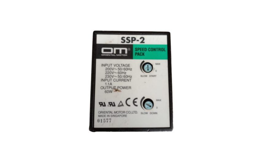 2 Speed Control Oriental Motor SSP-2 Speed Control Pack – Servo Motors Pakistan