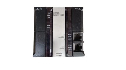 Omron NJ501-1300 CPU Unit, a component of the Omron Sysmac NJ-Series Machine Automation Controller