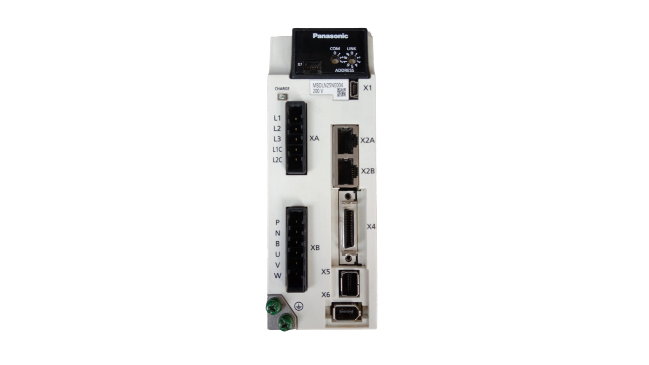 Panasonic MBDLN25NE AC servo driver.