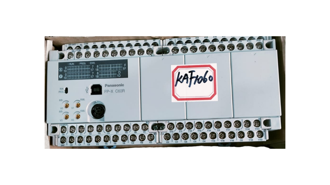 Panasonic AFPX-C60R PLC (Programmable Logic Controller) Control Unit