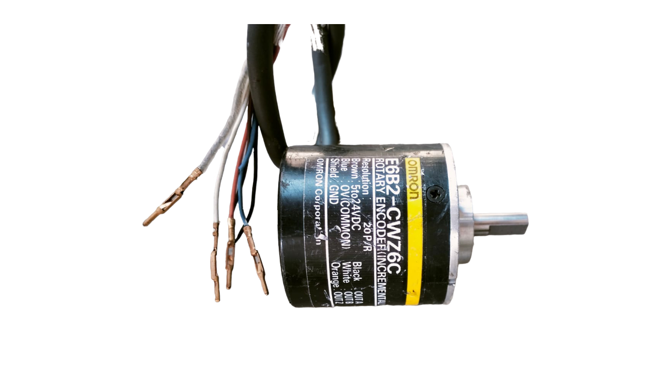 The OMRON E6B2-CWZ6C Industrial Incremental Rotary Encoder The OMRON E6B2-CWZ6C Industrial Incremental Rotary Encoder