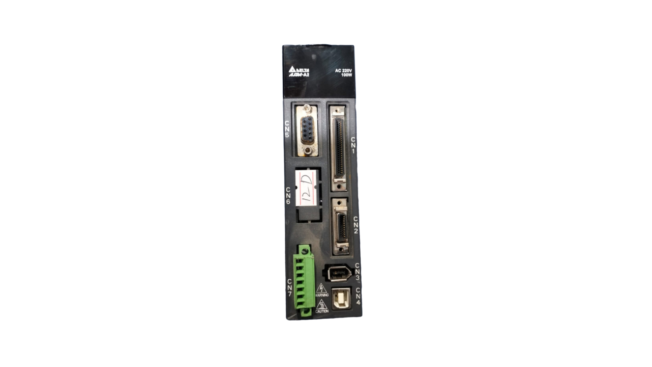 1 DELTA ASD-A2-0121-U Servo Drive 3 PHASE 100 W 200-230V