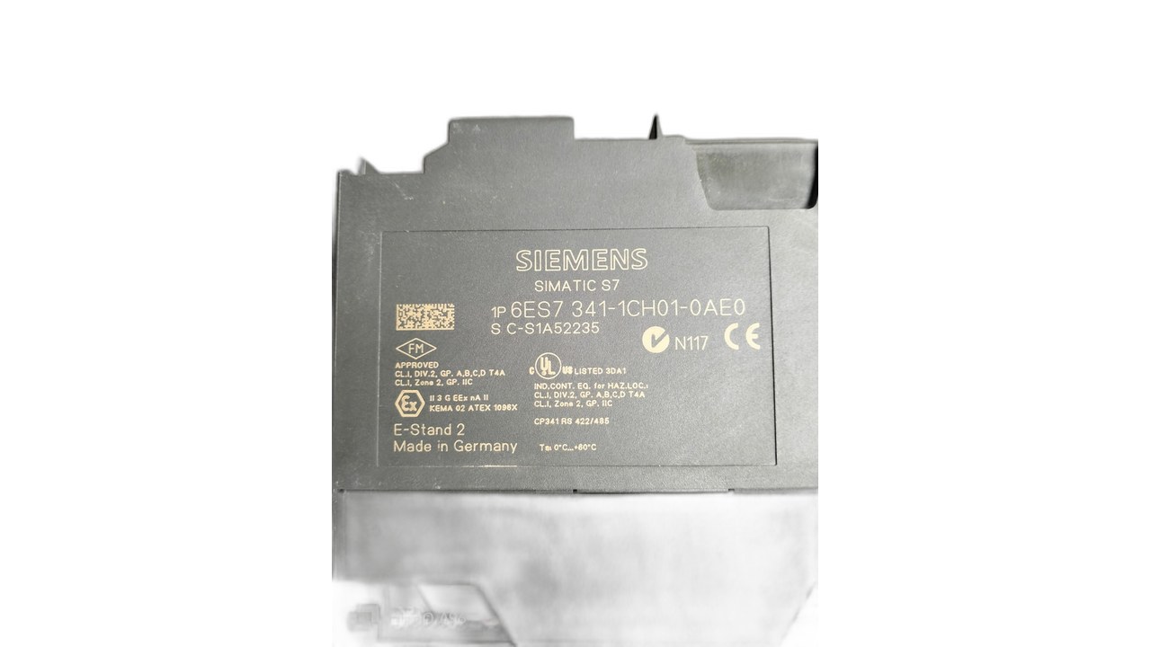 SIEMENS 6ES7341-1CH01-0AE0 PLC Module SIEMENS 6ES7341-1CH01-0AE0 PLC Module
