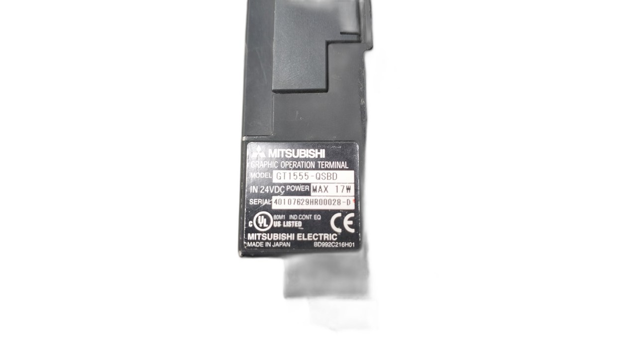 MITSUBISHI GT1555-QSBD HMI Touch Panel DC24V