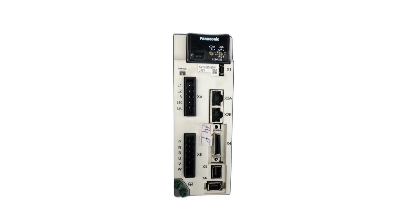 PANASONIC MBDLN25NE004 (A6B) Servo Drive 3 PHASE 400 W 200-230V PANASONIC MBDLN25NE004 (A6B) Servo Drive 3 PHASE 400 W 200-230V