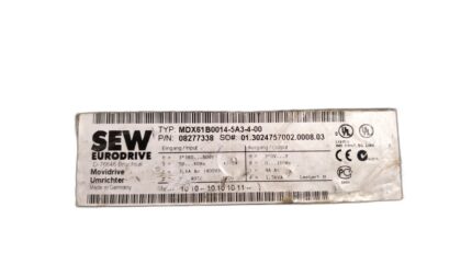 SEW MDX61B0014-5A3-4-00 Servo Drive 380-500V