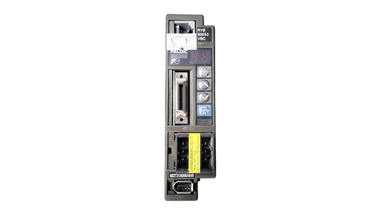 FUJI RYB500S3-VBC (FALDIC) Servo Drive 50 W 200-230V FUJI RYB500S3-VBC (FALDIC) Servo Drive 50 W 200-230V
