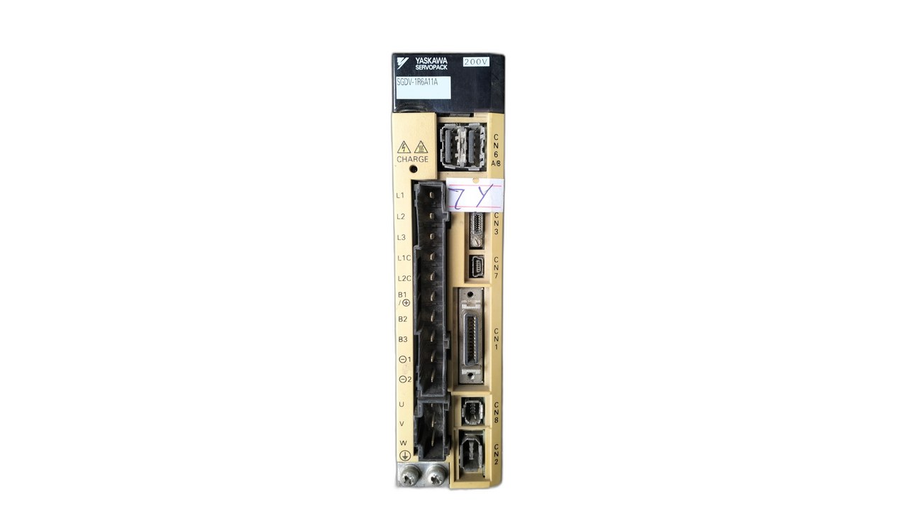 YASKAWA SGDV-1R6A11A Servo Drive 3 PHASE 200 W 200-230V YASKAWA SGDV-1R6A11A Servo Drive 3 PHASE 200 W 200-230V