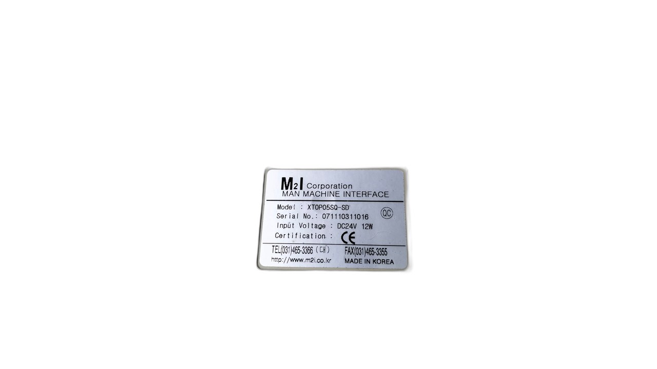 TOP (M21) XTOP05SQ-SD HMI Touch Panel 24V